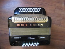 Black Delicia Diatonic Button