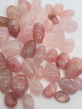 Trommelstein Rosenquarz mit