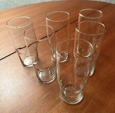 6 x East Germany 0,25 L Superfest Jahny Bierglas GDR Schwepnitz Vintage Ceverit