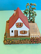 Faller#270 Einfamilienhaus mit Garten und Laube, Mischbauweise um 1958, Fertigmo