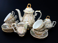 Edel Barock Kaffeeservice