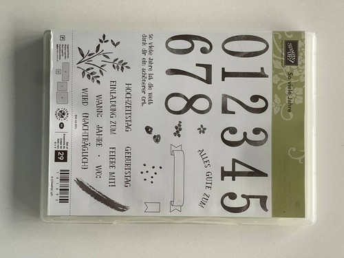 Stampin stempelset viele - up,