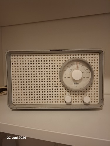 Braun radio 50er mid - braun, radio,