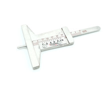 Reifen Profil Messgerät Messung Reifen Profilmesser Metall 9cm klein