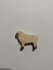 S144 Holztiger 80073 Schaf, stehend Holzfigur bemalt