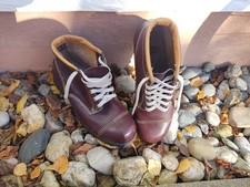 gute alte WanderSchuhe  VINTAGE Bergschuhe Leder grobes Profil -neuwertig-