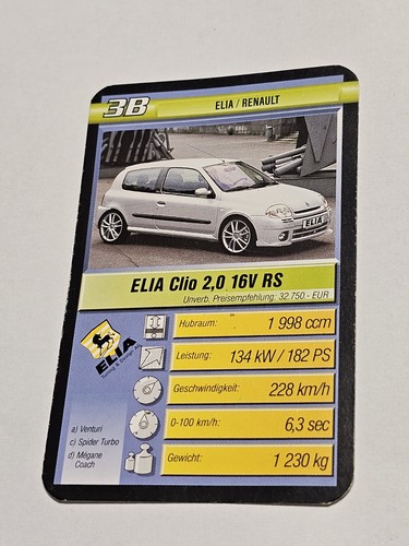 Elia clio renault 16v 3b - 16v,