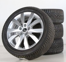 Skoda Octavia III 5E Allwetterräder 17 Zoll Alufelgen silber Felgen 5E0601025N
