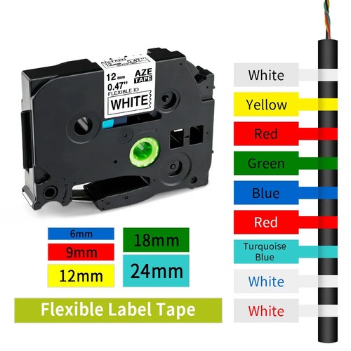 Schriftband tze 231 12mm 9mm - 12mm,
