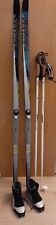 Langlaufski Set gebraucht compl. mit Stöcke und Schuhe