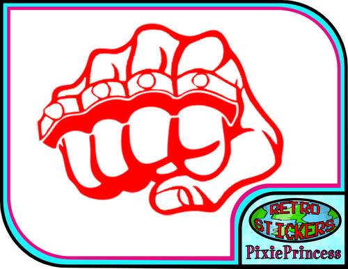 Knuckle messing vinyl - messing, d