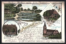 Lithographie Hanstedt /