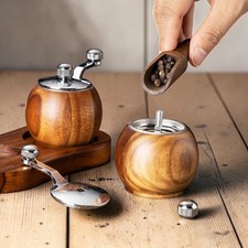 Holz salz und pfeffermühle - holz,