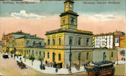 Warszawa warschau polen - ak,