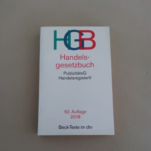 Handelsgesetzbuch hgb - handelsgesetzbuch,