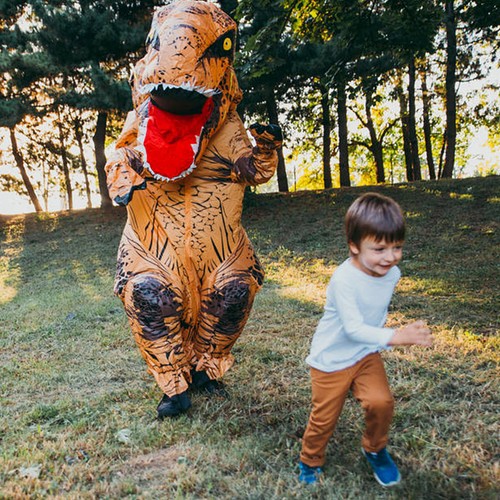 Rex kostüm karneval - t-rex-kostüm,
