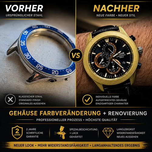 Uhrengehäuse beschichtung - uhrengehäuse,