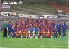 Mannschaftsbild Bayer 05