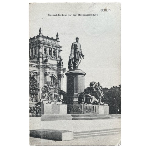 Ansichtskarte reichstag und - ansichtskarte,
