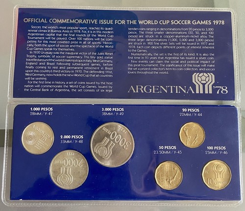 Silber argentinien wm 1978 - -,