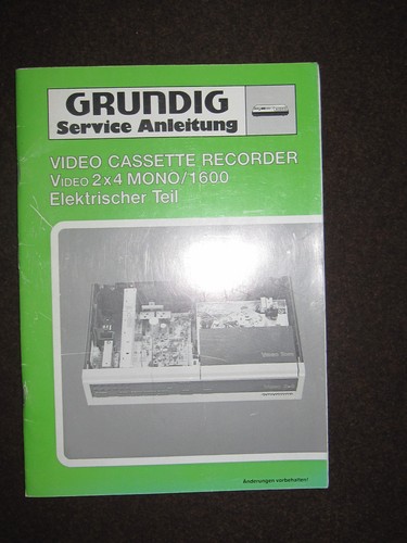 Grundig service anleitung - service,
