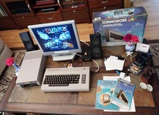 Commodore 64 with VGA scaler