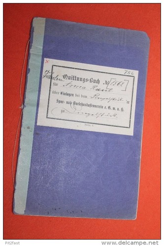 Altes sparbuch dingelstädt - sparbuch,