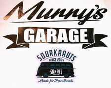 SOURKRAUTS 7x8cm Aufkleber Sticker Tuning VAG DUB T1 T2