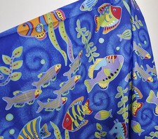 Duschvorhang Textil - Korallen-Riff  Fische Unterwasser Ozean Meer-Anti Schimmel