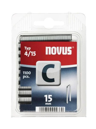 Novus tackerklammer typ 15 - novus, c