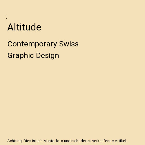 Altitude contemporary swiss - altitude:,