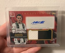 2024-25 TOPPS Inception Bundesliga Florian Neuhaus /5 Patch Auto Gladbach