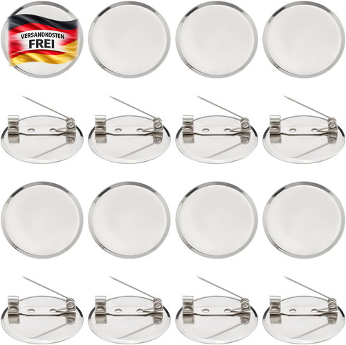 Broschenfassung stück 30mm - broschenfassung,