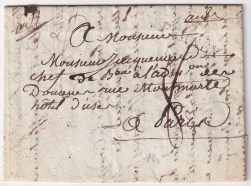 Vorphilatelie frankreich brief - vorphilatelie,