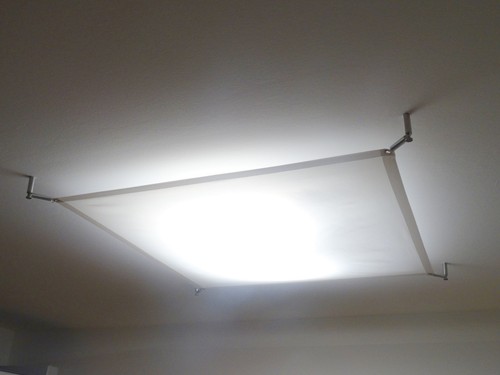Studio light sail screenbase - light,