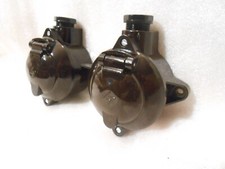 Neu Bakelit Steckdose Feuchtraum DDR AP alt antik NOS unbenutzt  Schalter