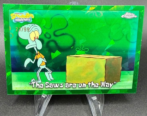 Topps chrome spongebob - topps,