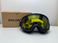 Salomon Aksium 2.0 Access Skibrille Black Yellow – Antibeschlag & UV-Schutz