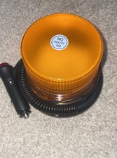 12V LED Rundumleuchte Gelb