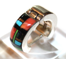 Indianerschmuck Silberschmuck Herren CREOLEN 925 Silber Herrenohrring