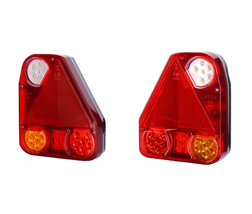 Led rückleuchten dreieck - x,