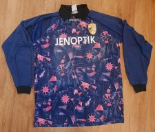 Sehr Gebrauchtes Vintage FC Carl Zeiss JENA Torwart Trikot  XL/XXL Dachbodenfund