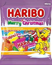 Haribo Merry Christmas Goldbären Minis 21 Minibeutel 250g