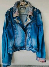 Jeansjacke mit Reißverschluss