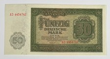 DDR 50 Mark 1948 - Deutsche Notenbank - Banknote East Germany - UNC/kassenfrisch