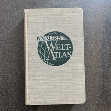 Knaurs Welt-Atlas 1939 Antikes