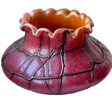 Jugendstil Vase  Glasvase