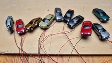 Konvolut 10 neue und gebrauchte beleuchtete Modellautos für Spur N  (Nr.2 )