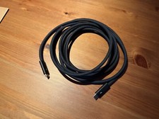 Original Apple Thunderbolt 4 (USB‑C) Pro Kabel (3 m) schwarz - NEU ohne OVP