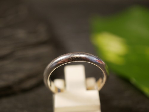 835 silber ring glatt - 835,